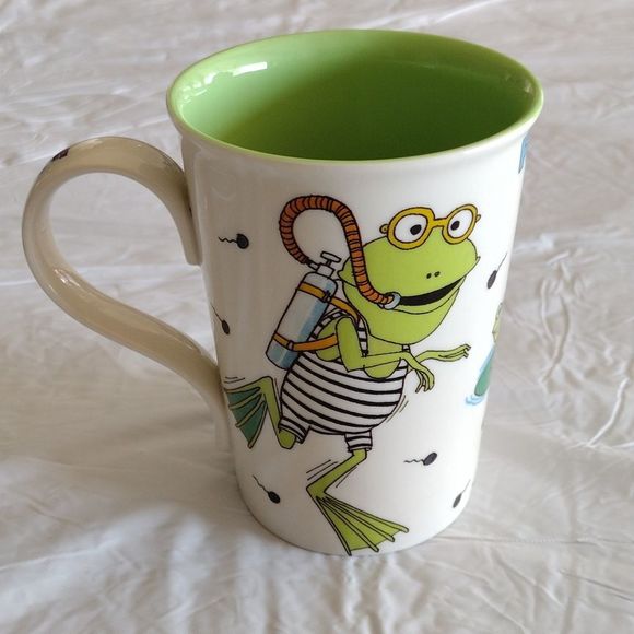 Dunoon Other - Dunoon Acid House Freddie The Frog Goes for a Jog Mug